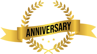anniversary logo